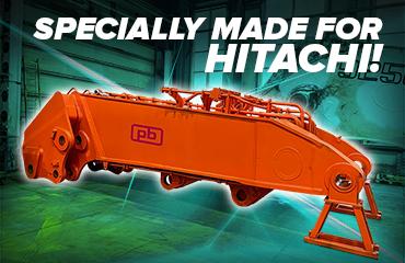 The supply of a complete set of boom and arm for the HITACHI EX3600 excavator