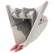 V-shape bucket